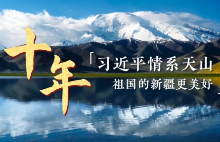 十年——習近平情系天山 祖國的新疆更美好