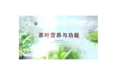 《茶葉營(yíng)養(yǎng)與功能》課程系列視頻