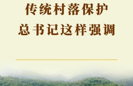 第一觀察 | 傳統(tǒng)村落保護，總書記這樣強調(diào)